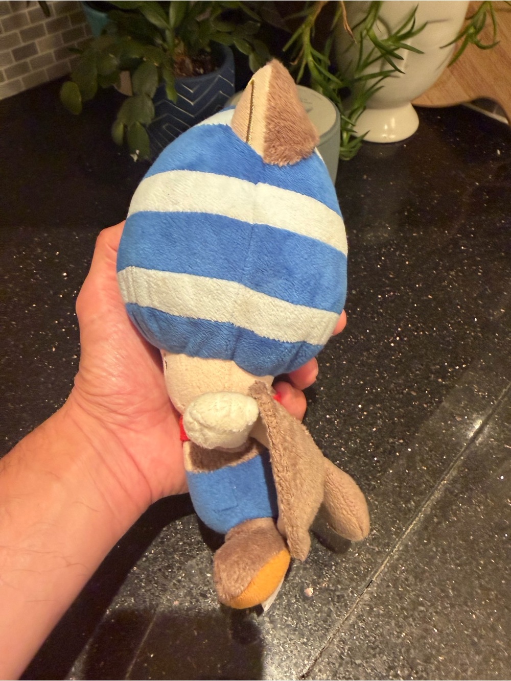 TOAD Flying Squirrel Suit 8" Plush Super Mario Bros. 2013 - Picture 3 of 7